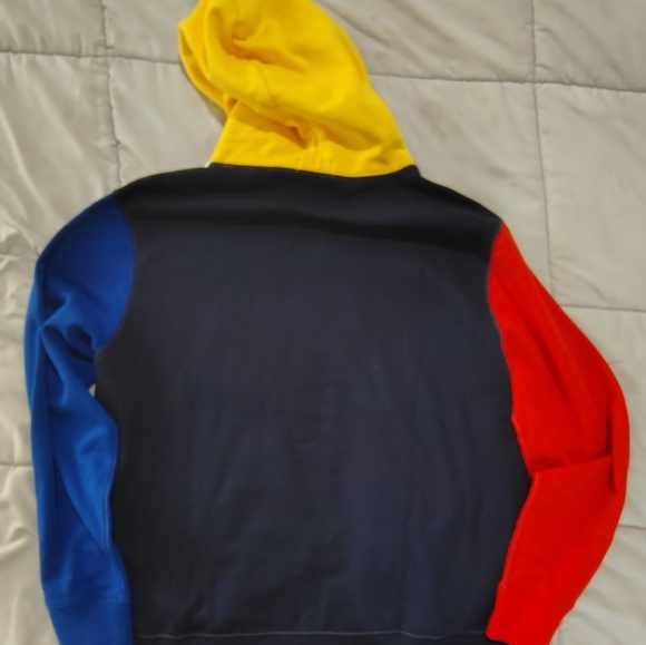 Polo Ralph Lauren Polo Bear Colorblock Hoodie Men’s XL Cowboy Bear Graphic NWOT - Picture 3 of 4